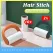 Reusable Washable Lint Roller Sticky Lint Roller Dust Clothes Hair Remover Clean - Orange+Blue+10X Refills Rolls