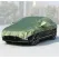 Half Car Cover Sedan with Green Reflective Strip,All Weather Car Body Cover for Sun, Rain, Dust(Fit People Movers,Utes Length 5.2m to 5.8m)-green