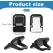 2Pcs Keyboard Riser Self-Adhesive Mini Portable Laptop Stand Foldable Portable Computer Self Adhesive Keyboard Riser for Laptop Most Keyboards, Black ABS Adjustable Keyboards Stand for Desktop