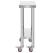 Stainless Steel Work Table with Wheels 24 x 12 x 32 Inch Prep Table with 4 Casters Heavy Duty Work Table for Commercial Kitchen Restaurant Business