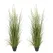 Artificial Grass Plant, 2 Pack 1194mm Reed Flower Grass in Pot, Premium PVC Faux Fake Greenery Shrubs Plant for Indoor Outdoor House Home Garden Office Room Décor, Housewarming, Green