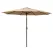 Instahut 3m Outdoor Umbrella Beach Pole Garden Patio Tilt Beige