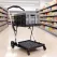 Artiss Shopping Trolley with Wheels 2 Layer w/1 Crate Foldable Trolley Grey