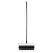 Rolling Lawn Aerator, 525mm Heavy-Duty Manual Rolling Aerator Lawn with Detachable Handle and 33 Iron Spikes, Rolling Lawn Aeration Tool for Garden Patio Yard Compacted Soils and Lawns, Black