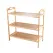 Multi Layer Shoe Rack Thicken Bamboo Large Capacity Durable Shoe Storage Rack for Bedroom Dormitory 3 Layers, 50cm/19.7in Length