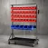 Giantz 74 Bins Storage Rack Double Sided Mobile Garage Workshop Tools Organizer