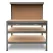 Kartrite 3-layered Work Bench Garage Storage Table Tool Shop Shelf Silver