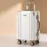 Wanderlite 20" Aluminium Frame Carry On Luggage Suitcase TSA Lock Spinner Wheels White Gold