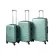 Green ABS Luggage Suitcase Set 3 Code Lock Travel Carry  Bag Trolley S M L