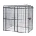 YES4PETS XXXXL Walk-in Bird Cat Dog Chicken Rabbit Cage Pet Parrot Aviary  Perch 219x158x203cm With Green Cover