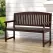 Gardeon Outdoor Garden Bench Wooden 2 Seater Lounge Chair Patio Furniture Brown