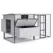 i.Pet Chicken Coop 219cm Rabbit Hutch Poultry Cage Outdoor Enclosure Wood