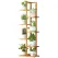 6 Tiers Vertical Bamboo Plant Stand Staged Flower Shelf Rack Outdoor Garden