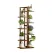 6 Tiers Vertical Bamboo Plant Stand Staged Flower Shelf Rack Outdoor Garden