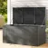 Gardeon Outdoor Storage Box 830L Container Lockable Garden Bench Tool Shed Black