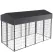 Large Jumbo Outdoor Dog Kennel Heavy Duty Pet Playpen Pre-galvanized Animal Cage Fence