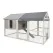 Samland Large Wooden Backyard Chicken Coop with Big Run and Nesting Boxes