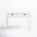 White Computer Desk – Modern PC Laptop Table for Gaming, Home Office, or Study Space Furniture