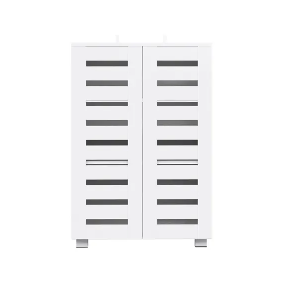 Artiss Shoe Rack Storage Cabinet 20 Pairs 5-tier White Alster