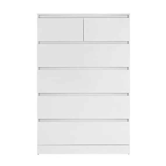 Artiss 6 Chest of Drawers - PEPE White
