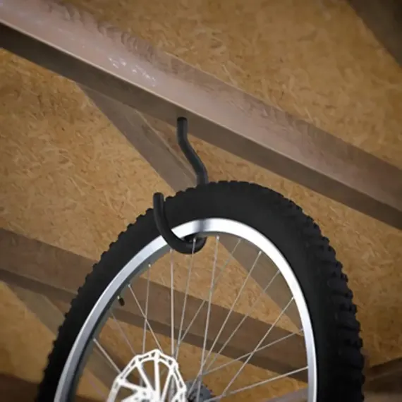 Bicycle Hook Garden Storage Room Garage Wall Hook Metal Hook，Garage Storage Screw Hooks，Utility Tool Hanger