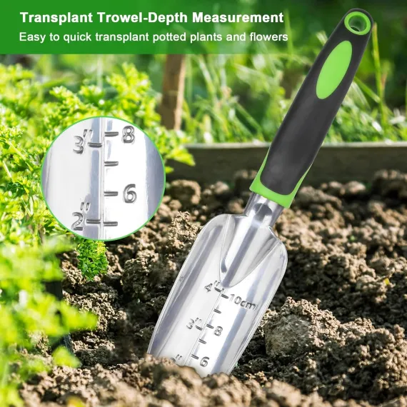 Garden Tools Set, 3 Pack Heavy Duty Gardening Tools Set + Garden Shovel Trowel Garden Tool Set, 2 Pack Heavy Duty Gardening Tools Set