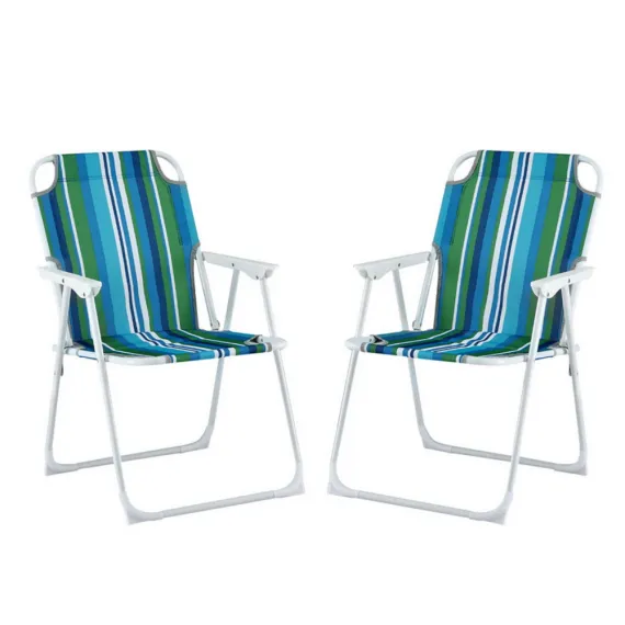 Gardeon Outdoor Chairs Folding Camping Chair Steel Portable Patio Furniture