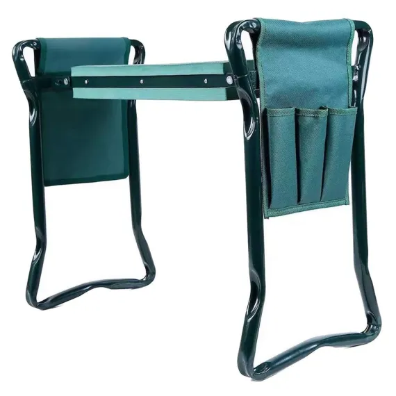 Kneeling Stool Side Pockets, Garden Tool Storage Bag Kneeler Seat Tool Pouch Gardening Tote Bag Gardening Storage