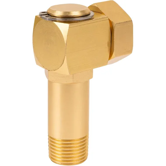 Garden Hose Adapter, Brass Replacement Part Swivel, Hose Reel Parts Fittings