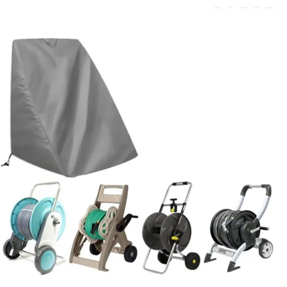 Veranda Patio Free Standing Portable Garden Hose Reel Cover,Protect Your Hose Reel and Prolong Its Life