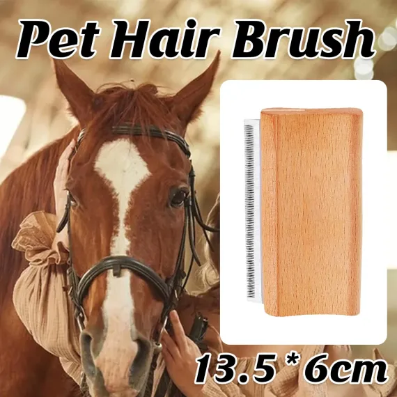 Pet Hair Brush for Dogs Cats Grooming Tool Shedding Brush Long Short Hair Use