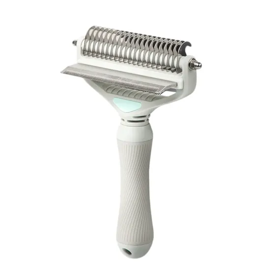 Pet Grooming Brush Hair Removal Anti Tangle Cat Dog Home Detangling Comb Pets - L