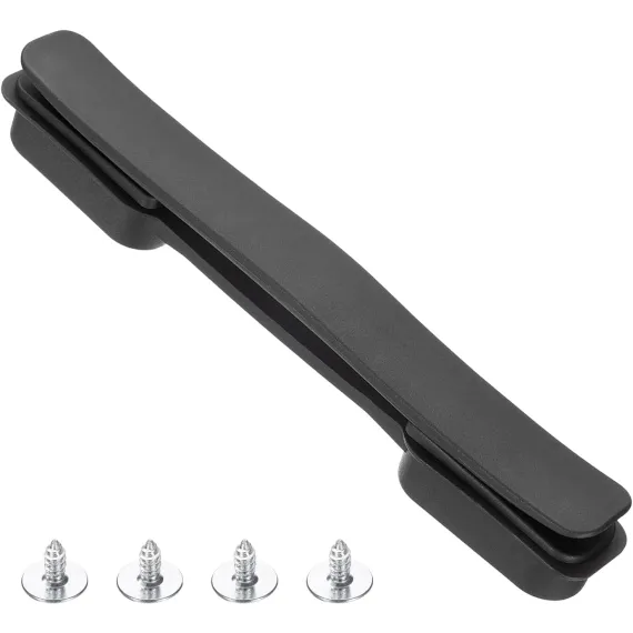 Luggage Handle Replacement 8.5 Inch Suitcase Handle Carry Strap Plastic Pull Handle Grip Luggage Replacement Parts with Screws for Suitcase Box Luggage Case, Black