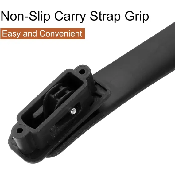 Luggage Handle Replacement 8.5 Inch Suitcase Handle Carry Strap Plastic Pull Handle Grip Luggage Replacement Parts with Screws for Suitcase Box Luggage Case, Black