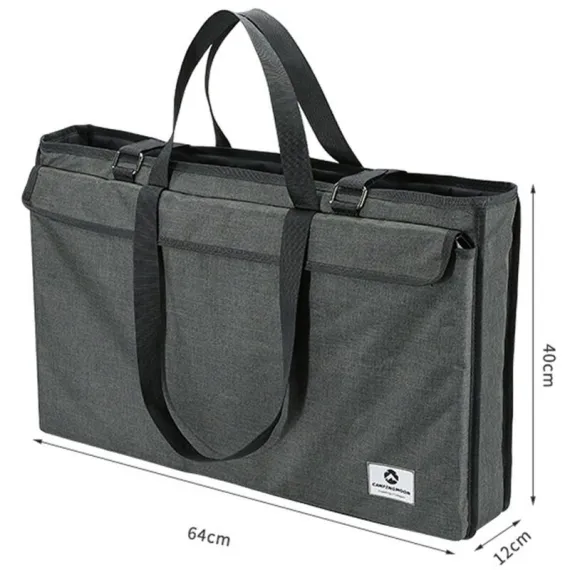 Oxford Folding Table Storage Bag Camping Table Storage Bag Picnic Table Carry Bag, 60 x 40 x 12 cm