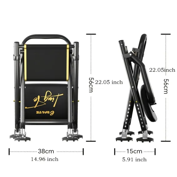 Black folding camping chair, outdoor chair, portable chair, sturdy camping chair, comfortable camping chair, camping furniture Australia