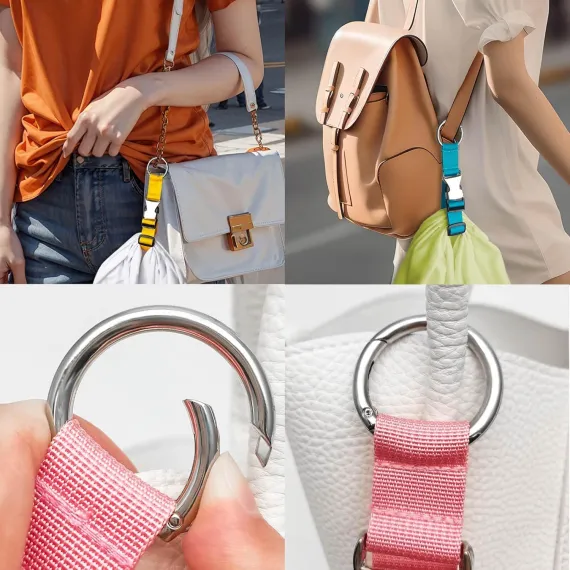 Add a Bag Luggage Straps Jacket Gripper Luggage Straps Baggage Suitcase for Travel Belt Luggage with Buckle Adjustable Luggage Accessories(Black)