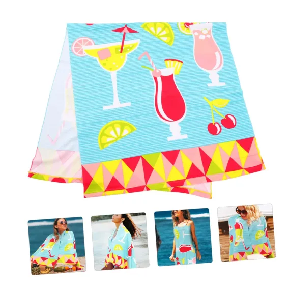 Bath Towel Beach Towel Body Towels Extra Large Microfiber Bath Towel Soft Microfiber Towels Gym Towel Beach Towels