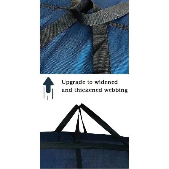 Extra Large Storage Duffle Bag for Travel, Black Oversized Giant Big Traveling Duffle Bag
