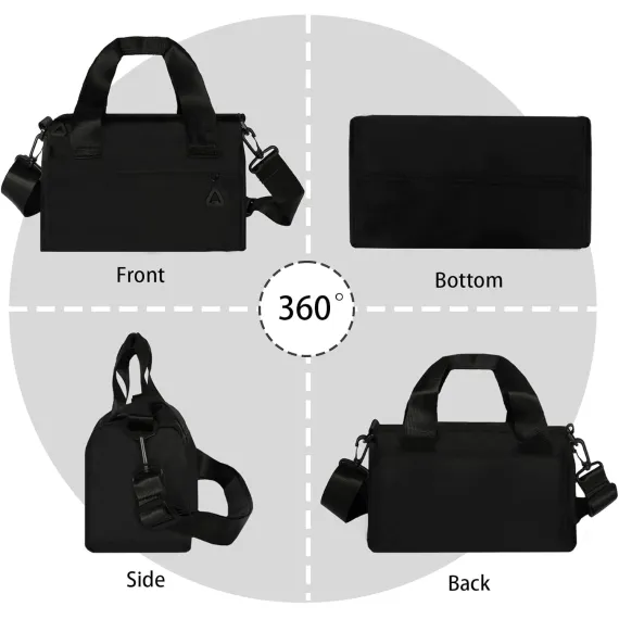 Mini Gym Bag Small Sport Bag Adjustable Duffle Bag Detachable Strap Gym Tote for Men Women Portable Shoulder Fitness Bag for Travel Sports