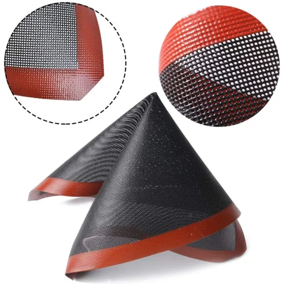 2 pcs Non Stick Baking Pan Glass Fiber Oven Mat Cake Mat Silicone Baking Pad Baking Pastry Tools