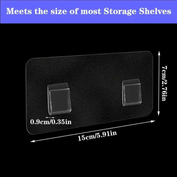 6 Pack Adhesive for Shower Caddy Adhesive Replacement Stickers Sticky Pads - Shower Shelf Adhesive for Corner Shower Caddy, Bathroom Storage Shelves Kitchen Racks