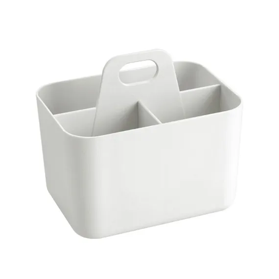 Shower Caddy with Compartments Desktop Organizer Divided Shower Organizer Caddy Shower Caddy Tote for Dorm Shelf Cabinet