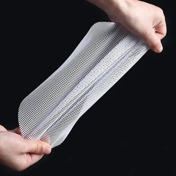 8 pieces Silicone Steam Mat - 32 cm - Reusable - Baking Mats - With Non-stick Coating - Steam Paper - For Dumplings, Buns, Dim Sum - Round - White