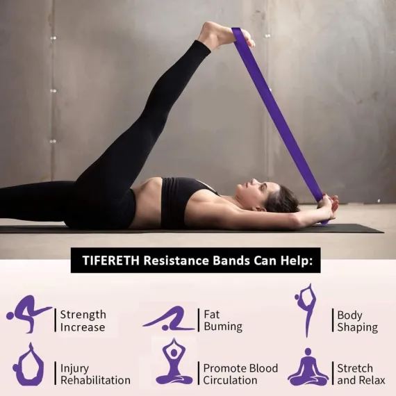 Resistance bands - Pull-Up Bands - Pull-Up Assist Bands - Exercise bands for men and women - Exercises - Stretching - Physiotherapy - Strength training