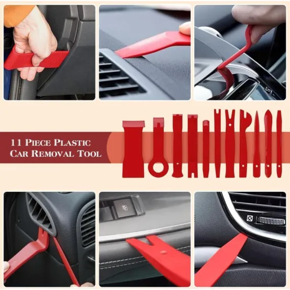 High Quality 28Pcs Auto Mechanic Tool Kit Car Cleaning Kit Car Cover Fastener Accessories Clip Removal Repair Tools