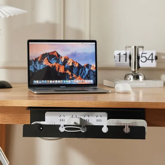 Under table power board rack, cable management tray, cable management tray, under table cable tray, under table wire tray