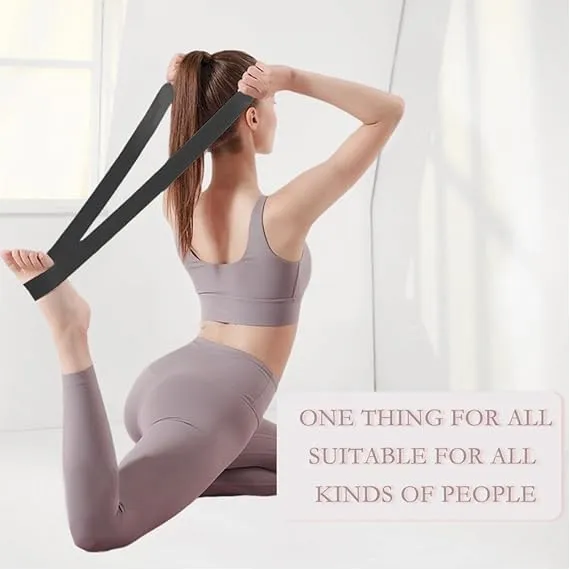 Yoga Mat Strap for Carrying - Cotton Yoga Mat Carry Strap Sling- Adjustable Loops for all Mat Sizes(Yoga Mat not included)