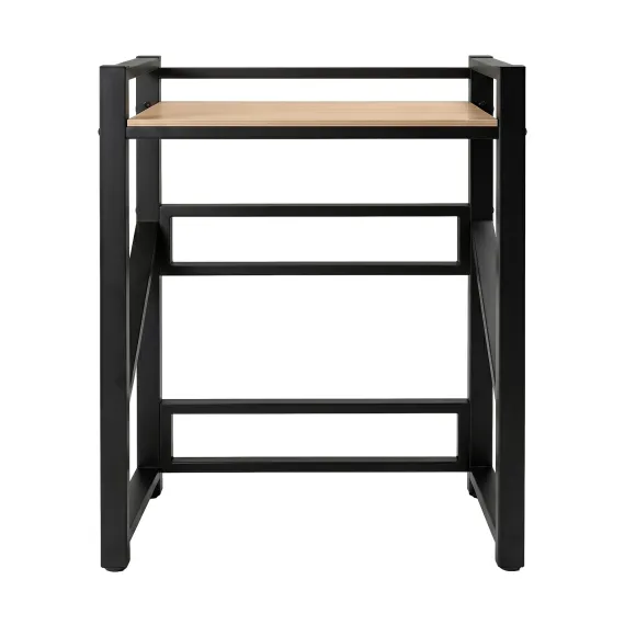 Artiss Over Washing Machine Rack Laundry Shelf Space Saver 75cm Black