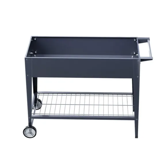 Green Fingers Raised Garden Bed x2 Elevated 100X40X80cm Planter Box Raised Container Herb